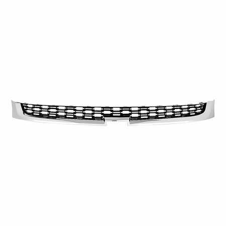2014-2015 Chevrolet Malibu Grille Upper Chrome/Black – Front View (GM1200682)