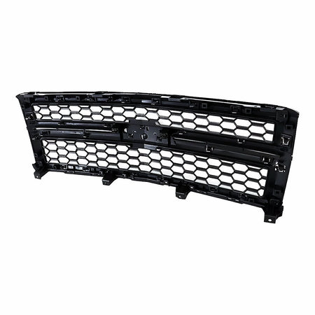 2014-2015 Chevrolet Silverado 1500 Grille Chrome Frontame/Black Mesh With Chrome Moulding Ltz – Back View (GM1200696)