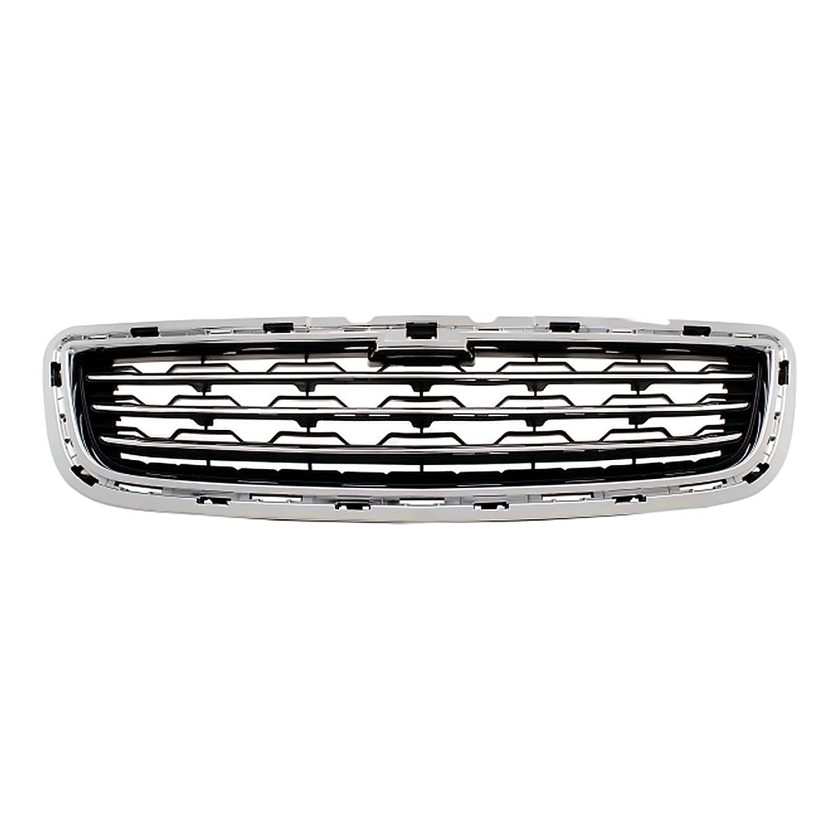 2015-2016 Chevrolet Trax Grille Lower Black With Chrome Frontame Bar Mouldings – Front View (GM1200727)
