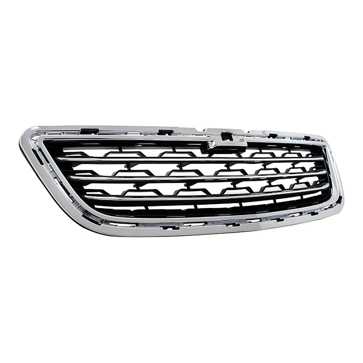 2015-2016 Chevrolet Trax Grille Lower Black With Chrome Frontame Bar Mouldings – Side View (GM1200727)