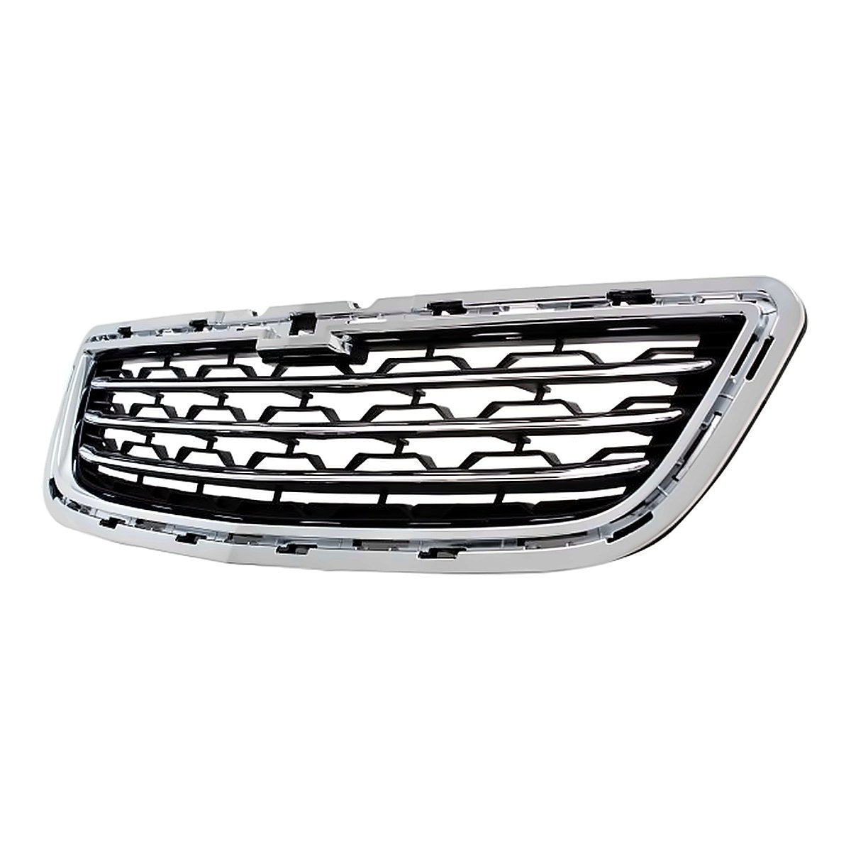 2015-2016 Chevrolet Trax Grille Lower Black With Chrome Frontame Bar Mouldings – Side View (GM1200727)