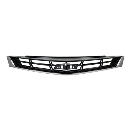 2017-2018 Chevrolet Cruze_Hatchback Grille Upper Ptd Black With Lower Chrome Moulding/Rs Pkg Without Center Chrome Bar – Front View (GM1200740)