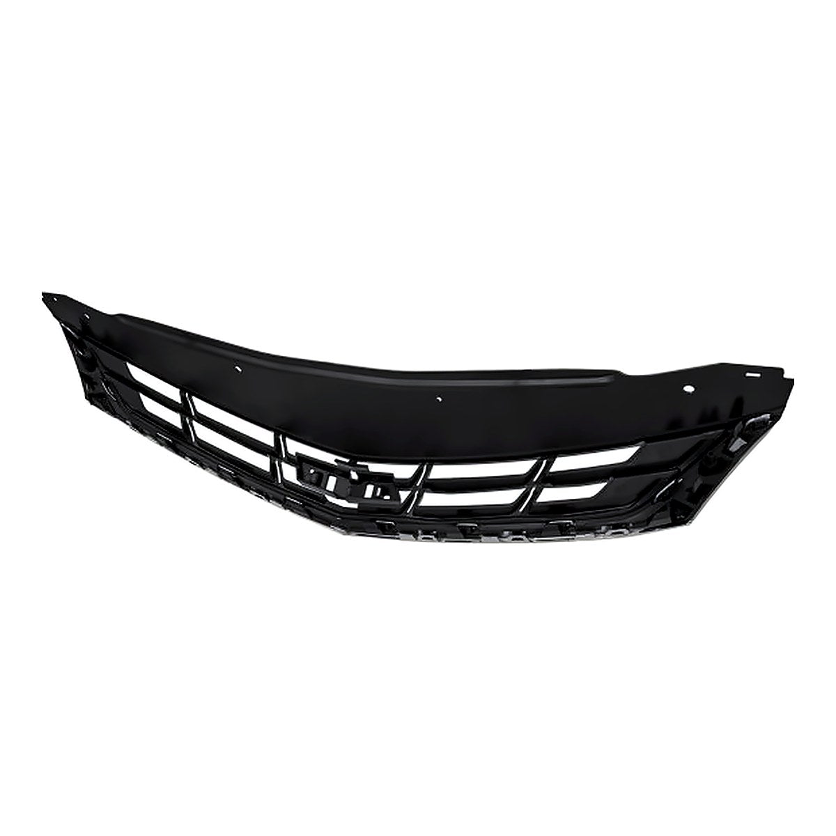 2017-2018 Chevrolet Cruze_Hatchback Grille Upper Ptd Black With Lower Chrome Moulding/Rs Pkg Without Center Chrome Bar – Back View (GM1200740)