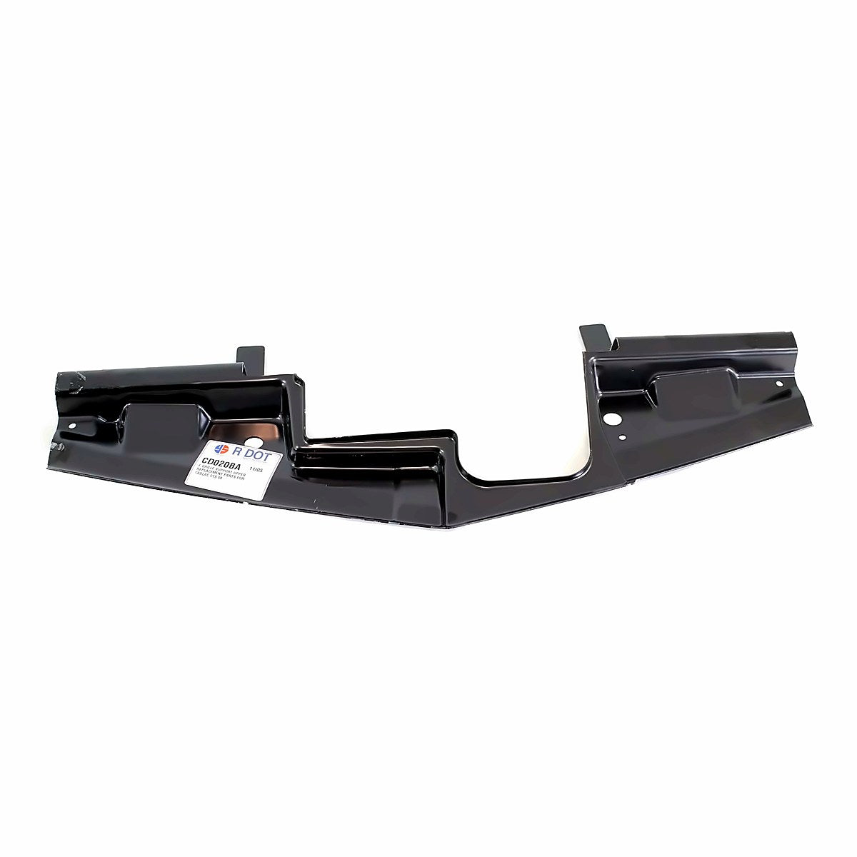 2008-2013 Cadillac Cts Grille Upper Bracket Matte-Black (Grille Support) – Back View (GM1207109)