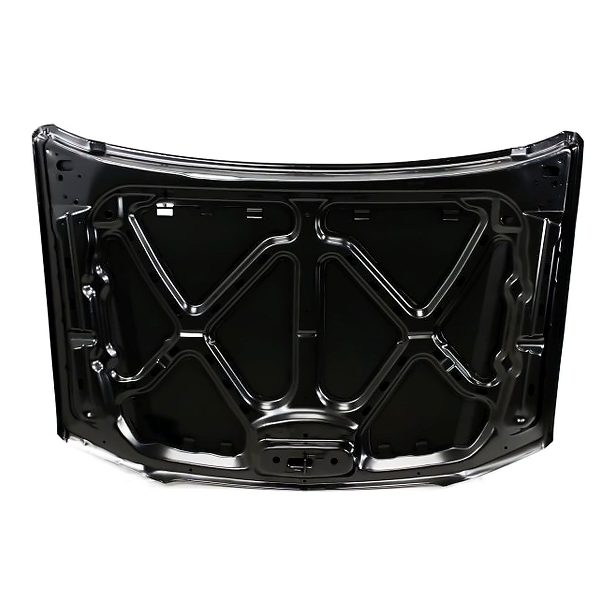 2003-2006 Chevrolet Avalanche Hood Fits All 03-04 Silverado/2005 1500 Light Duty – Back View (GM1230274)