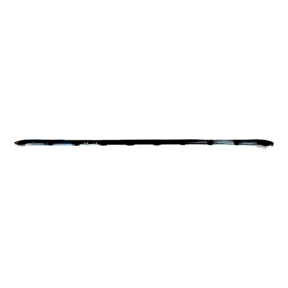 2007-2010 Chevrolet Silverado 1500 Hood Molding Chrome 2500/3500 – Back View (GM1235112)
