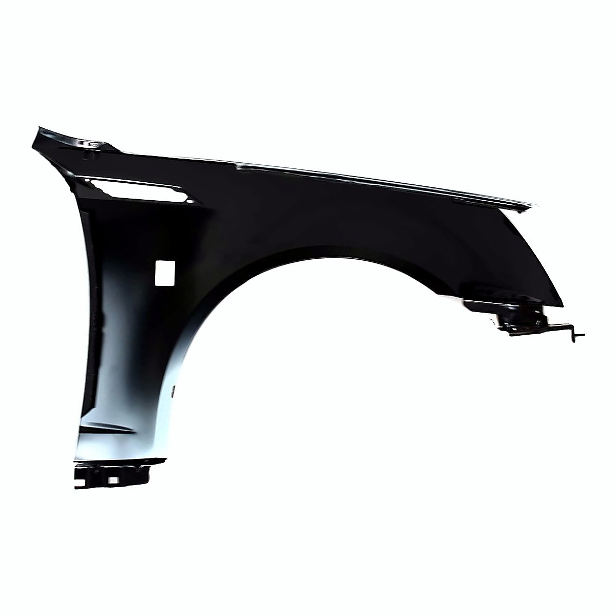 2008-2013 Cadillac Cts Fender Front Driver Side (With Side Lamp Hole) Steel – Back View (GM1240353)
