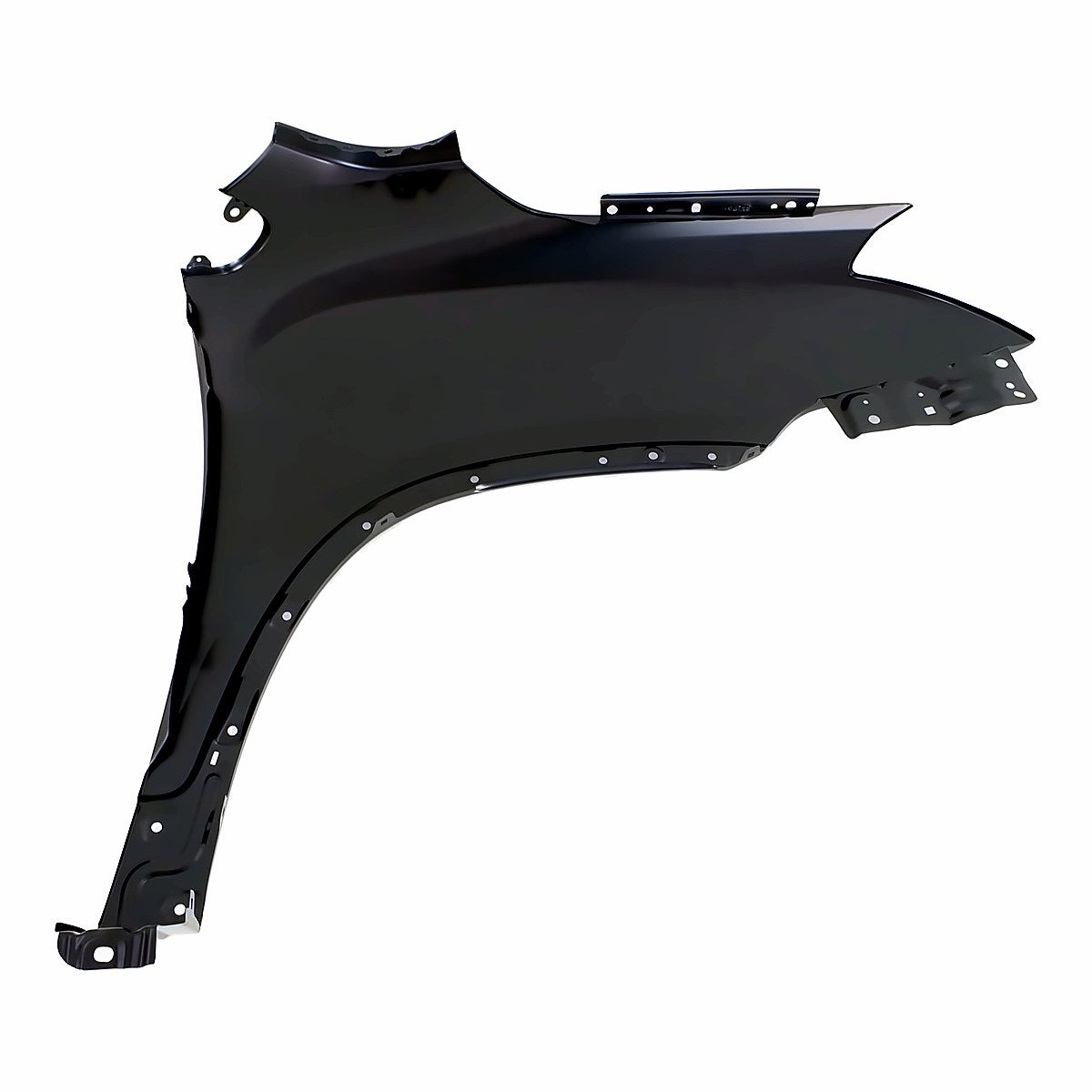 2015-2016 Chevrolet Trax Fender Front Driver Side Steel Without Signal Lamp Hole – Back View (GM1240386)