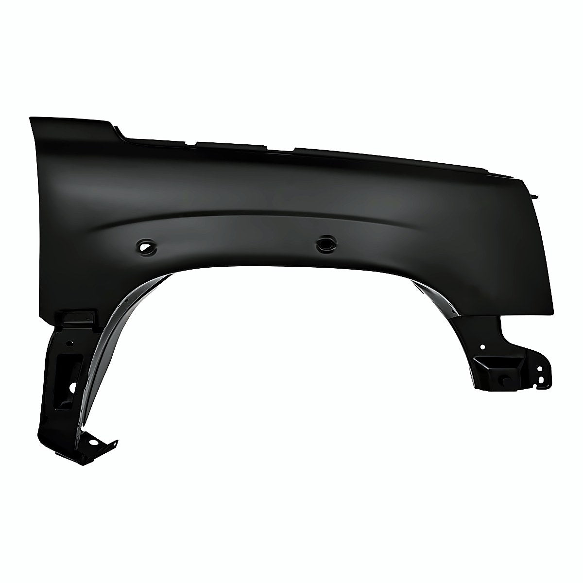 2002-2006 Cadillac Escalade Fender Front Passenger Side With Clad Hole – Front View (GM1241310)