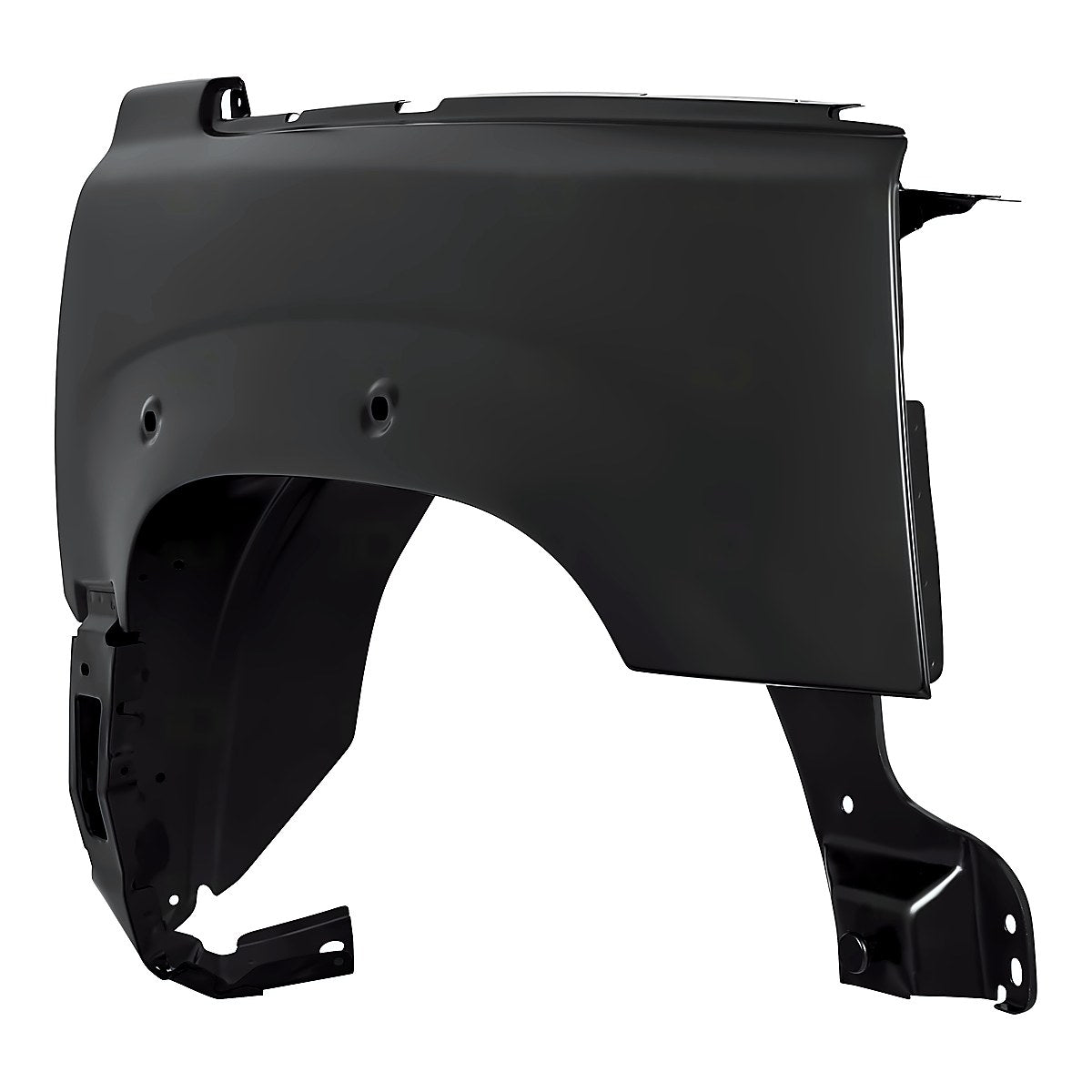 2002-2006 Cadillac Escalade Fender Front Passenger Side With Clad Hole – Side View (GM1241310)