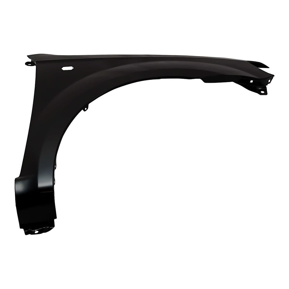 2007-2008 Chevrolet Aveo Sedan Fender Front Passenger Side - side angle, Part GM1241334