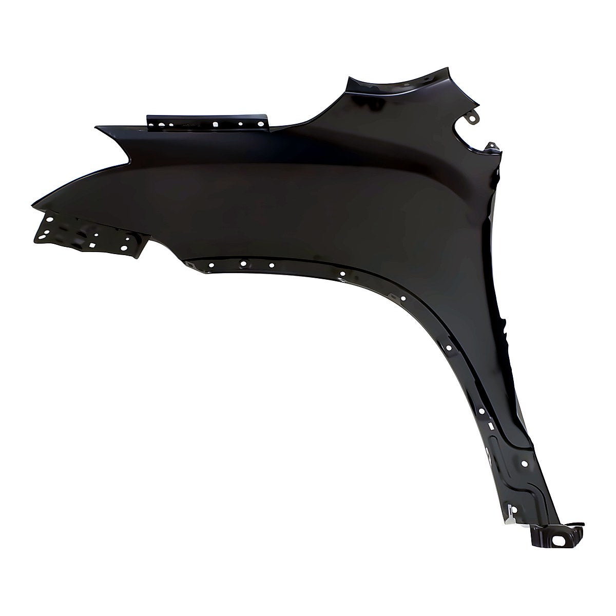 2015-2016 Chevrolet Trax Fender Front Passenger Side Steel Without Signal Lamp Hole – Back View (GM1241386)