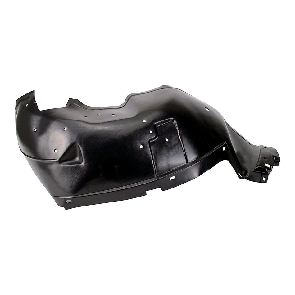 2003-2006 Chevrolet Silverado 1500 Fender Liner Front Passenger Side - side angle, Part GM1247116