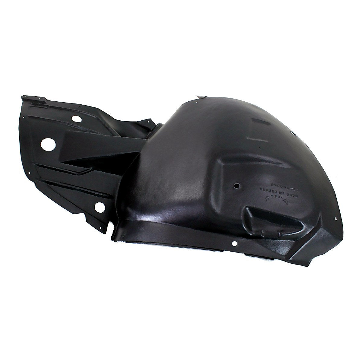 2011-2015 Cadillac CTS-V Coupe Fender Liner Front Driver Side - back view, Part GM1248229