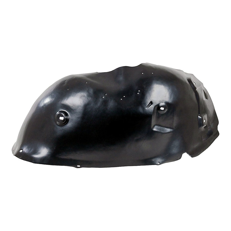 2009-2013 Chevrolet Silverado Hybrid Fender Liner Front Passenger Side - side angle, Part GM1249183
