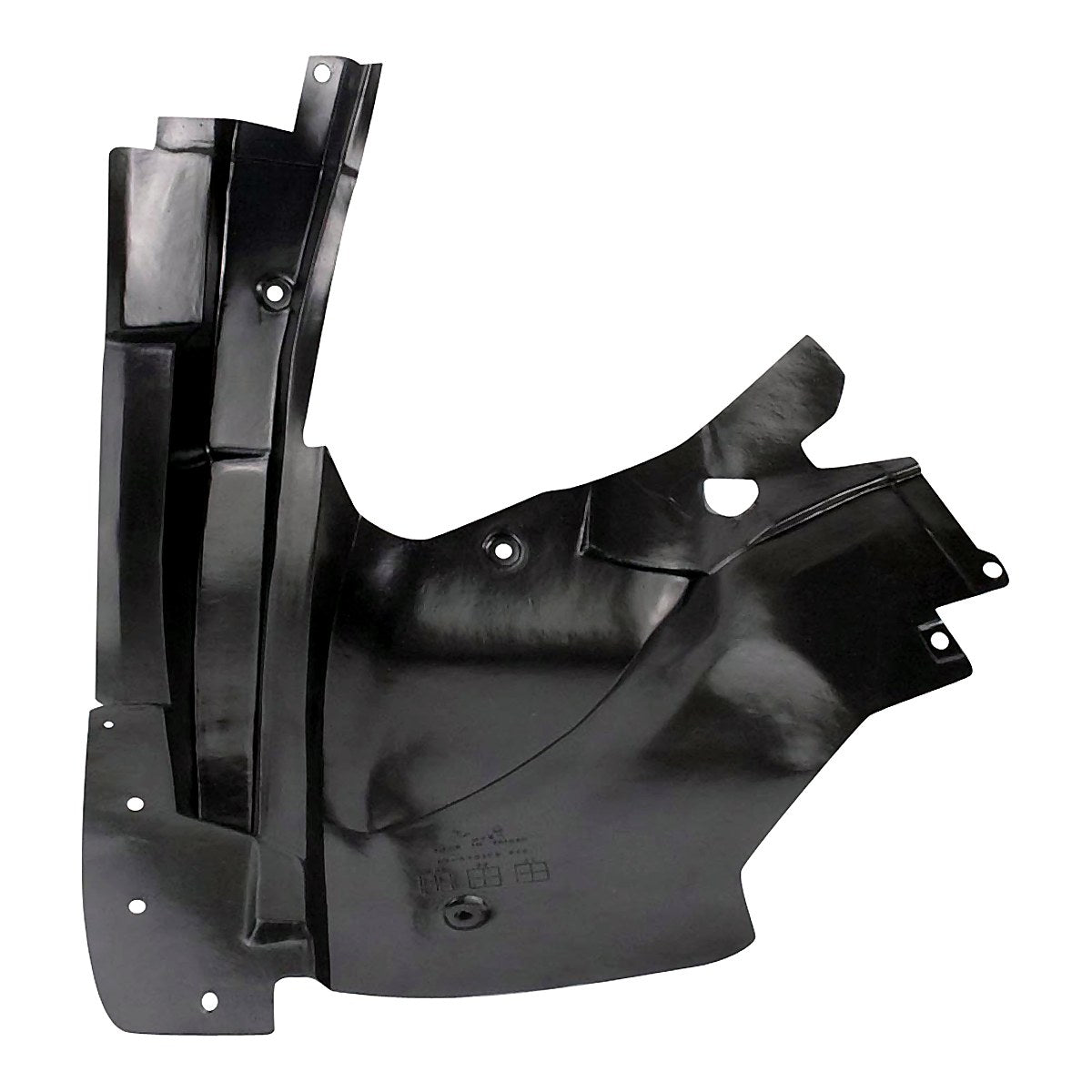 2009-2017 Chevrolet Traverse Fender Liner Front Passenger Side Rear Section Ls/Lt/Ltz – Back View (GM1249209)