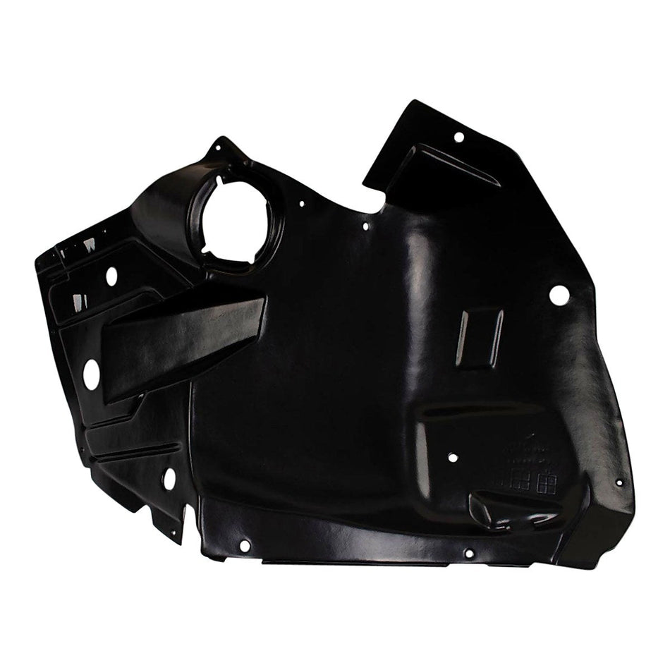 2011-2014 Cadillac CTS-V Wagon Fender Liner Front Passenger Side - product view, Part GM1249229