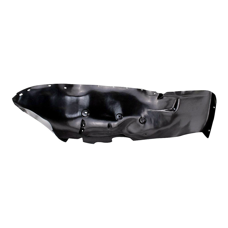 2011-2013 Chevrolet Silverado 3500 Fender Liner Front Passenger Side - side angle, Part GM1249232