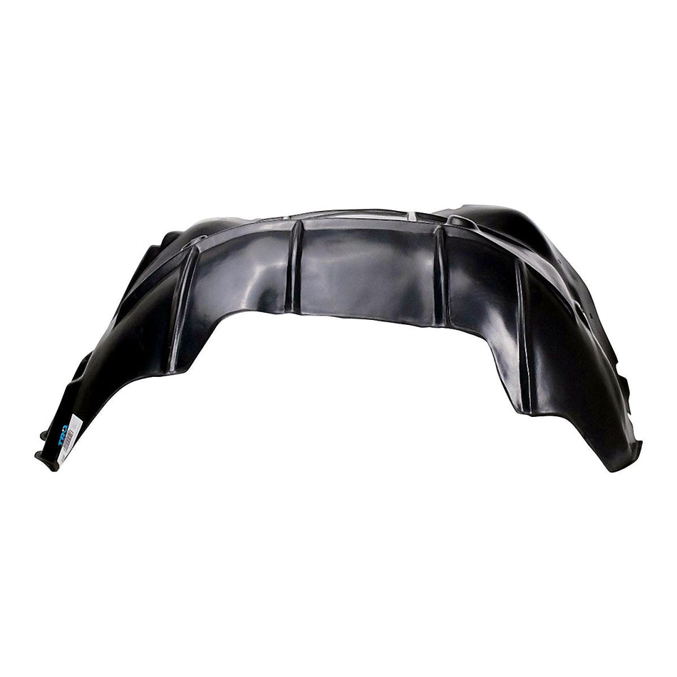 2015-2019 GMC Denali 3500 Fender Liner Front Passenger Side - side angle, Part GM1249245