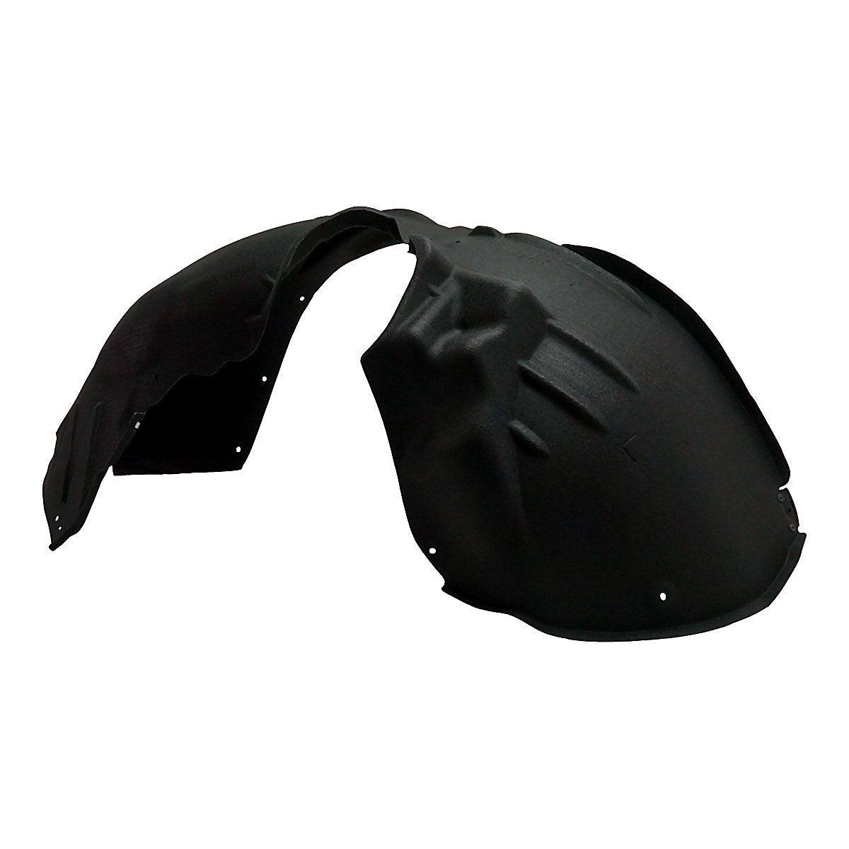 2019 Chevrolet Malibu Fender Liner Front Passenger Side Heat Formed With Fuel Ext Pkg – Side View (GM1249302)