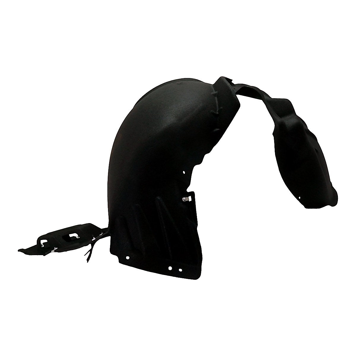 2019 Chevrolet Malibu Fender Liner Front Passenger Side Heat Formed With Fuel Ext Pkg – Side View (GM1249302)