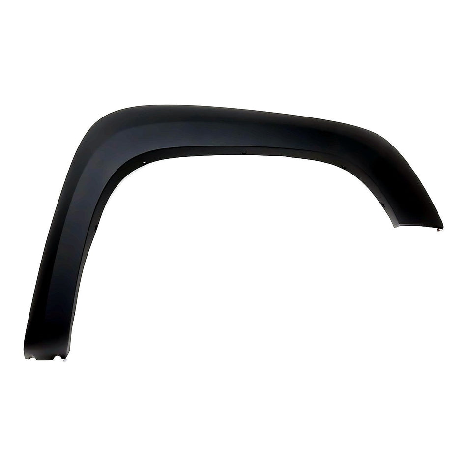 2004-2012 Chevrolet Colorado Fender Flare Front Passenger Side Dark Gray Textured Withoutff Road Wide – Front View (GM1269107)