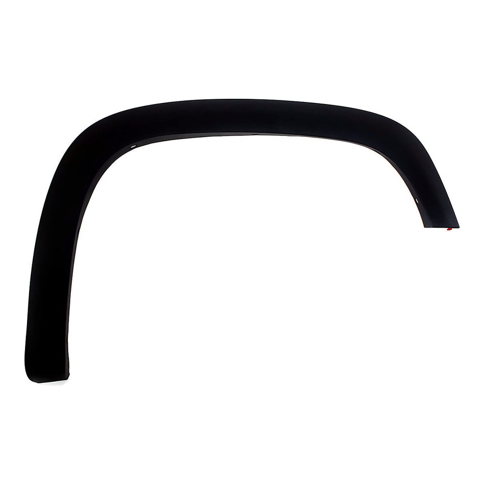 2004-2012 Chevrolet Colorado Fender Flare Front Passenger Side Dark Gray Textured Base Model Thin – Front View (GM1269110)