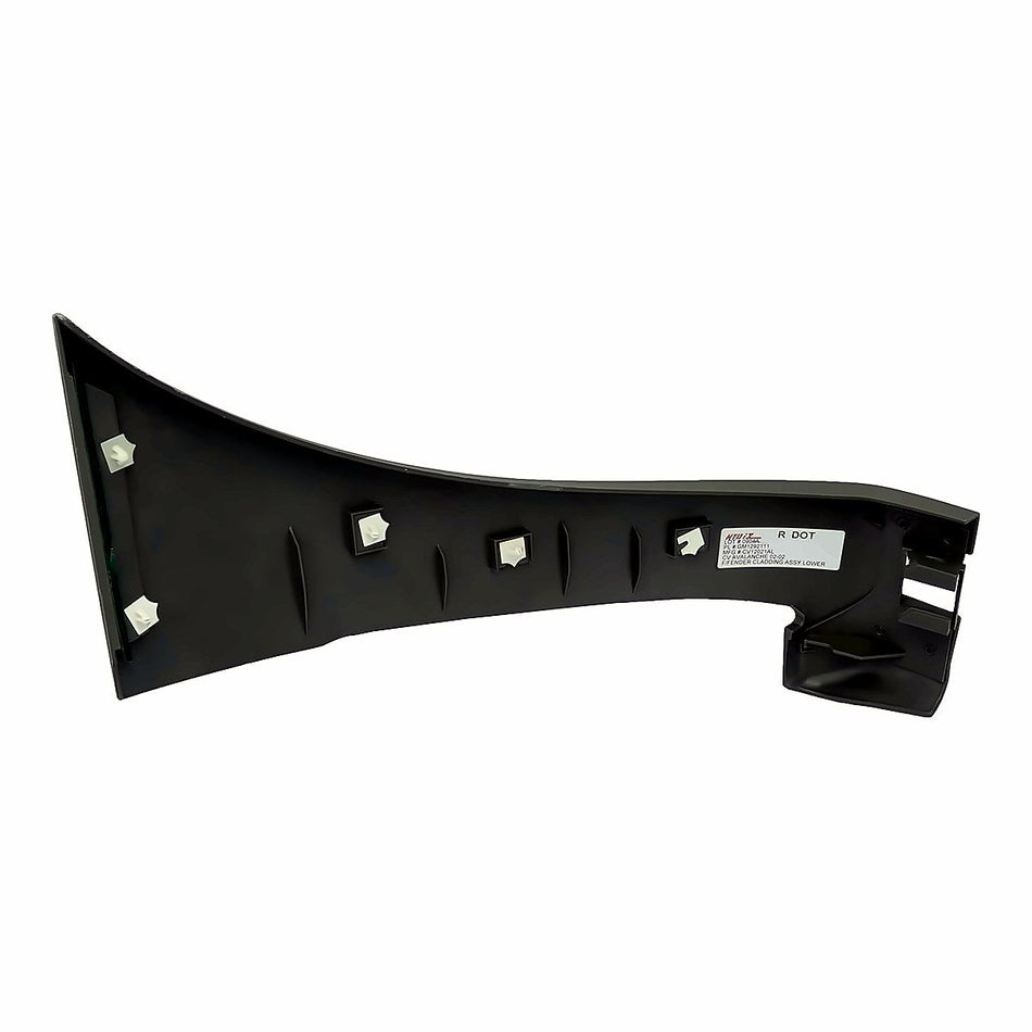 2002 Chevrolet Avalanche Fender Cladding Front Driver Side Lower Matte-Gray – Back View (GM1292111)