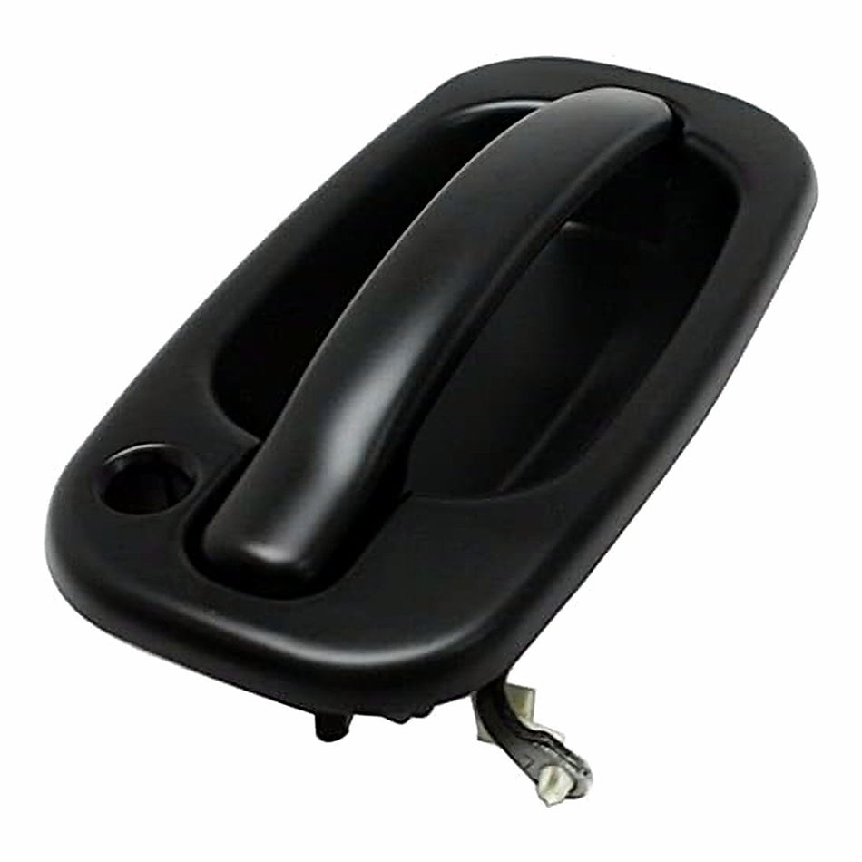 2001-2006 GMC Yukon Denali Door Handle Front Driver Side - side angle, Part GM1310140