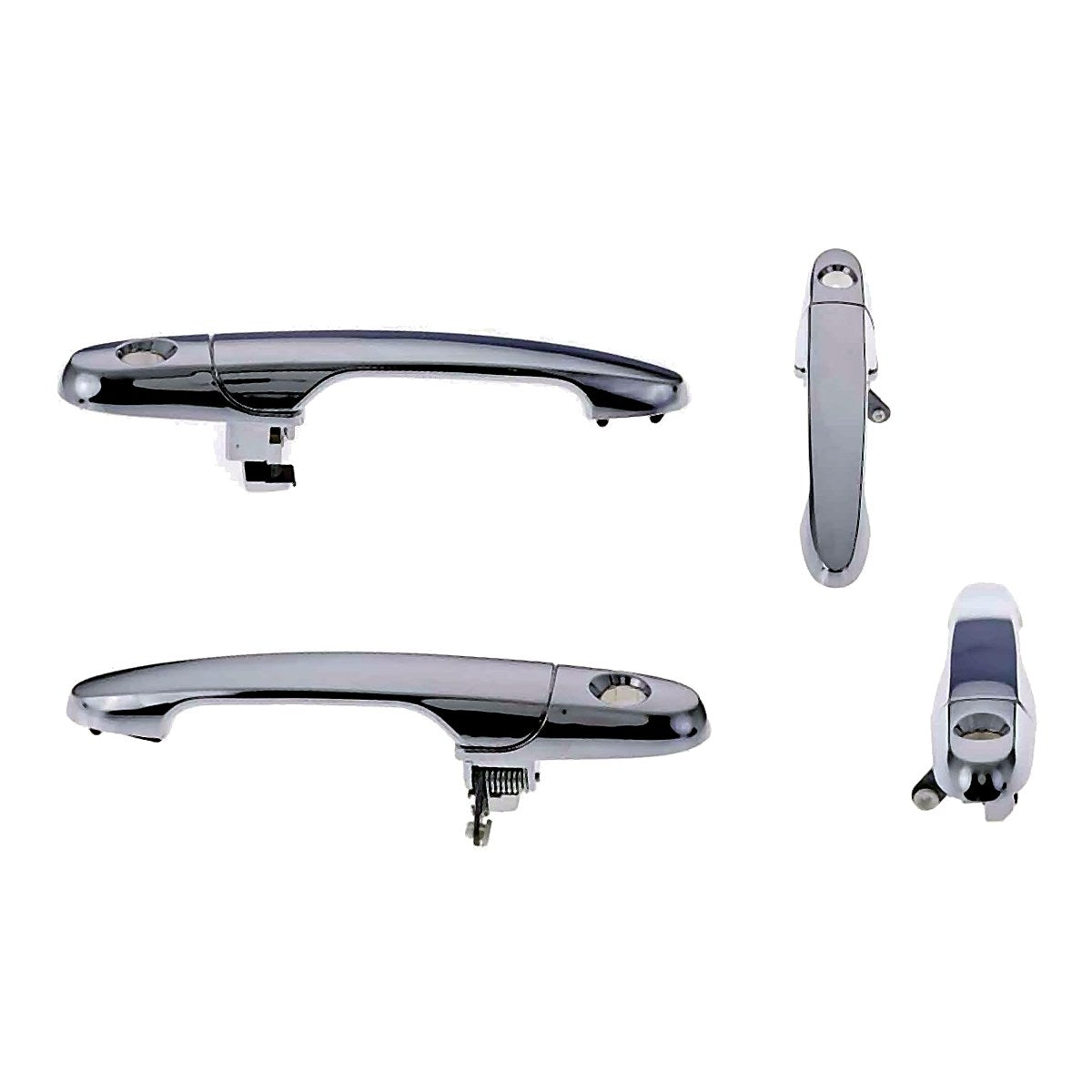 2006-2011 Buick Lucerne Door Handle Front/Rear Passenger Side Outer Chrome (With Key Ho) – GM1311164-3