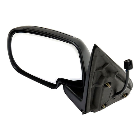 2002 Chevrolet Avalanche Door Mirror Driver Side Power Chrome Standard Style Manual Folding_GM1320174-2
