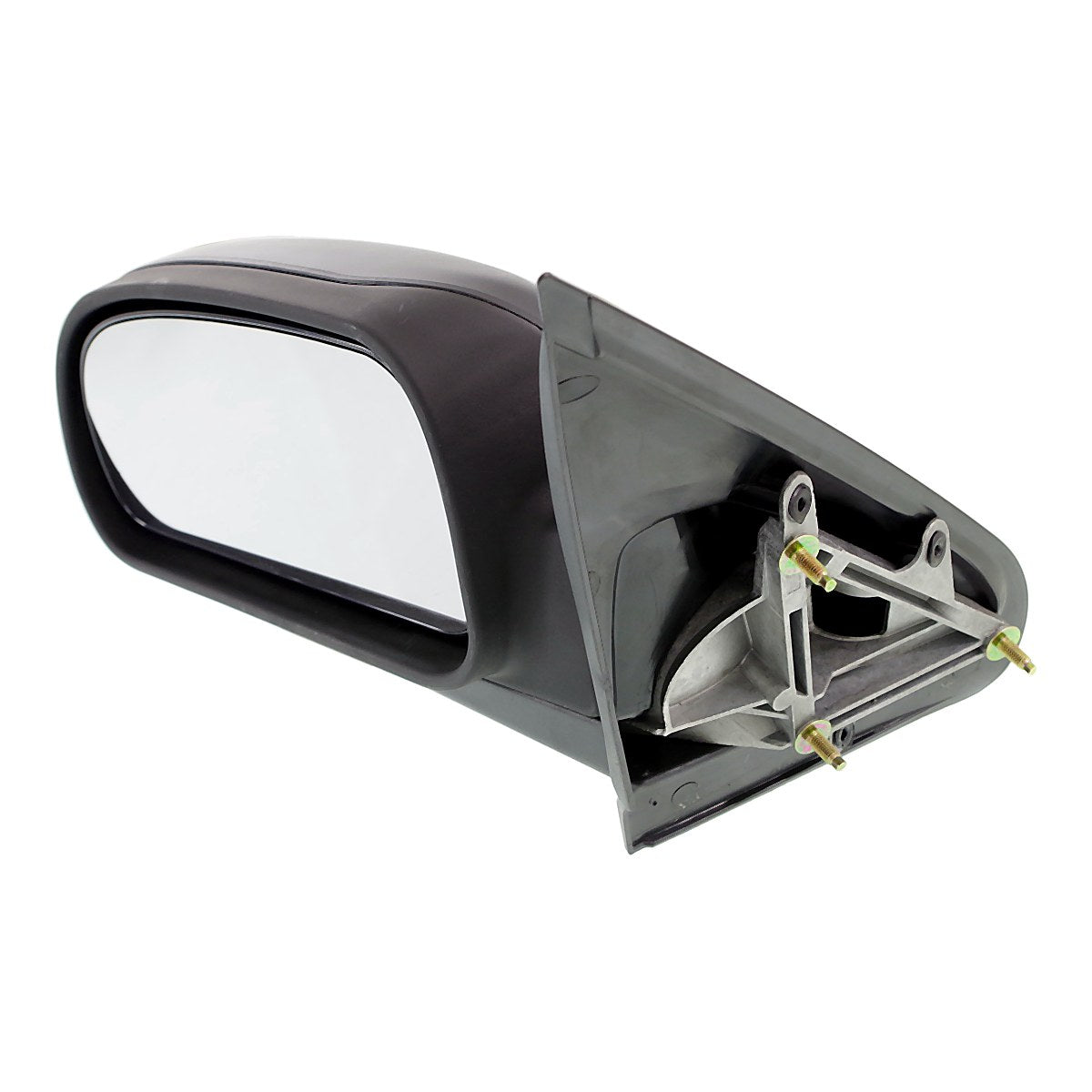 2002-2009 Chevrolet Trailblazer Door Mirror Driver Side Manual Folding Black_GM1320264-2