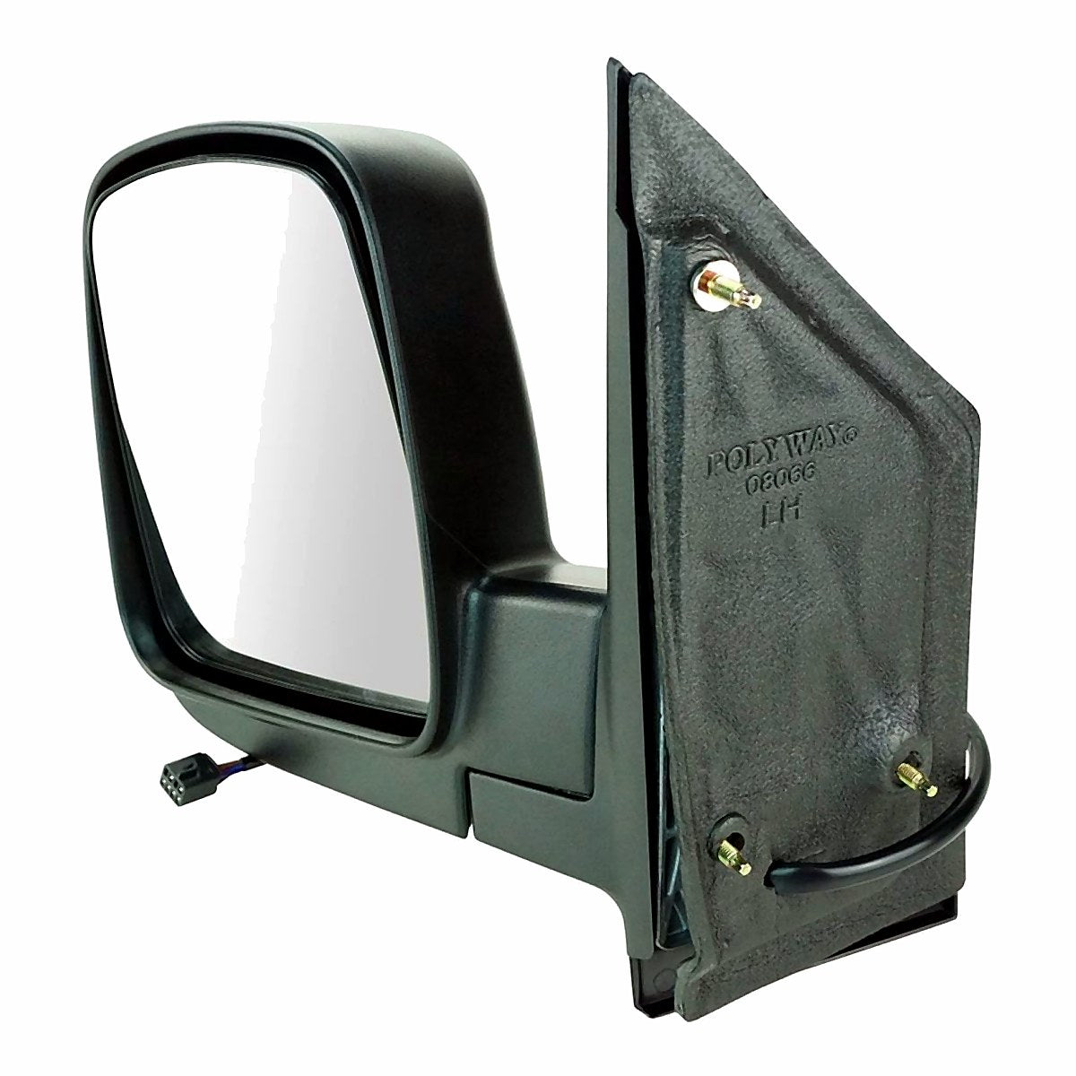 2003-2007 Chevrolet Van Express Door Mirror Driver Side Power Heated Textured Without Signal_GM1320283-2