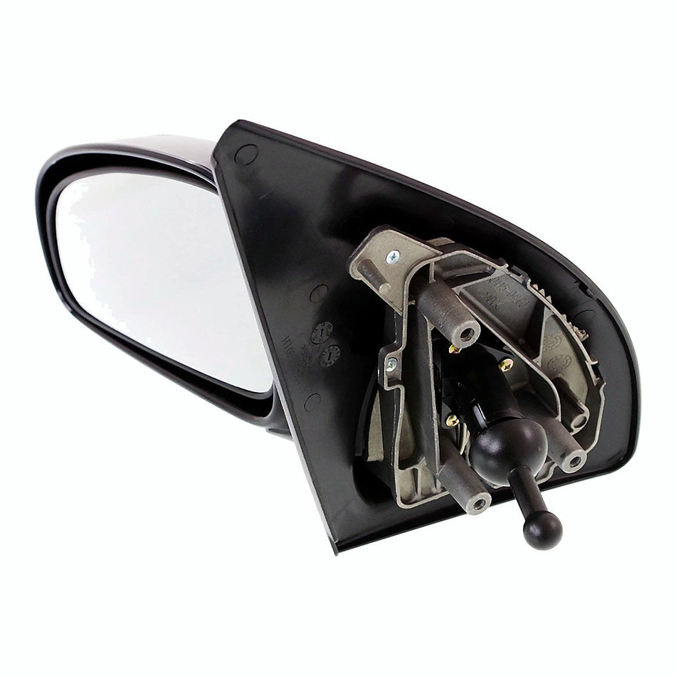 2004-2006 Chevrolet Aveo Sedan Door Mirror Driver Side - side angle, Part GM1320327