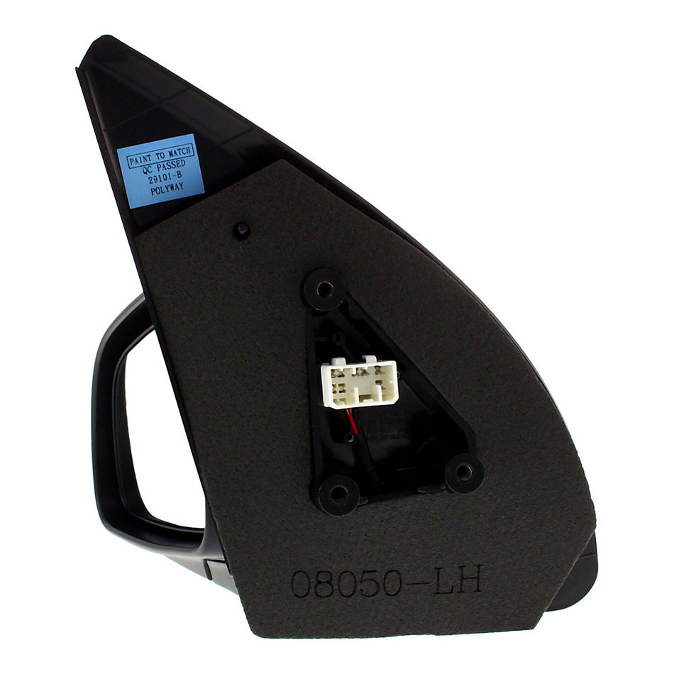 2007-2011 Chevrolet Aveo Sedan Door Mirror Driver Side - side angle, Part GM1320328