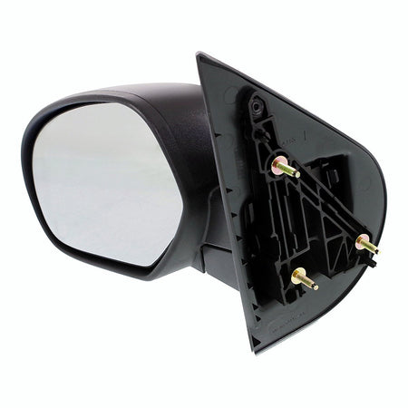 2007-2013 Chevrolet Silverado 1500 Door Mirror Driver Side Manual Folding Textured Black_GM1320332-2