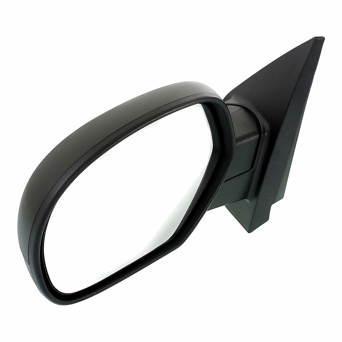 2007-2013 Chevrolet Silverado 1500 Door Mirror Driver Side Manual Folding Textured Black_GM1320332-3