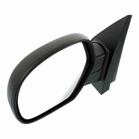 2007-2013 Chevrolet Silverado 1500 Door Mirror Driver Side Manual Folding Textured Black_GM1320332-3