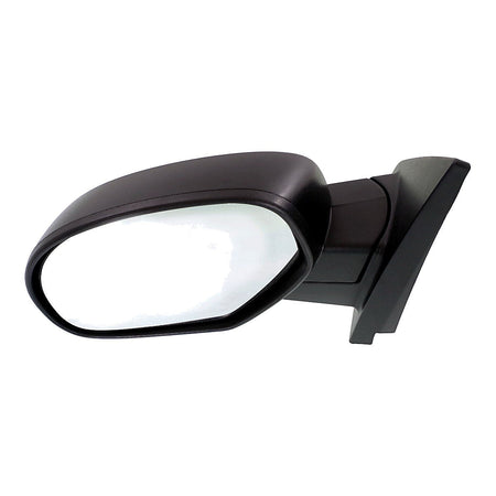 2007-2013 Chevrolet Silverado 1500 Door Mirror Driver Side Manual Folding Textured Black_GM1320332-4
