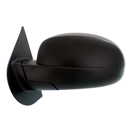 2007-2013 Chevrolet Silverado 1500 Door Mirror Driver Side Manual Folding Textured Black_GM1320332-5