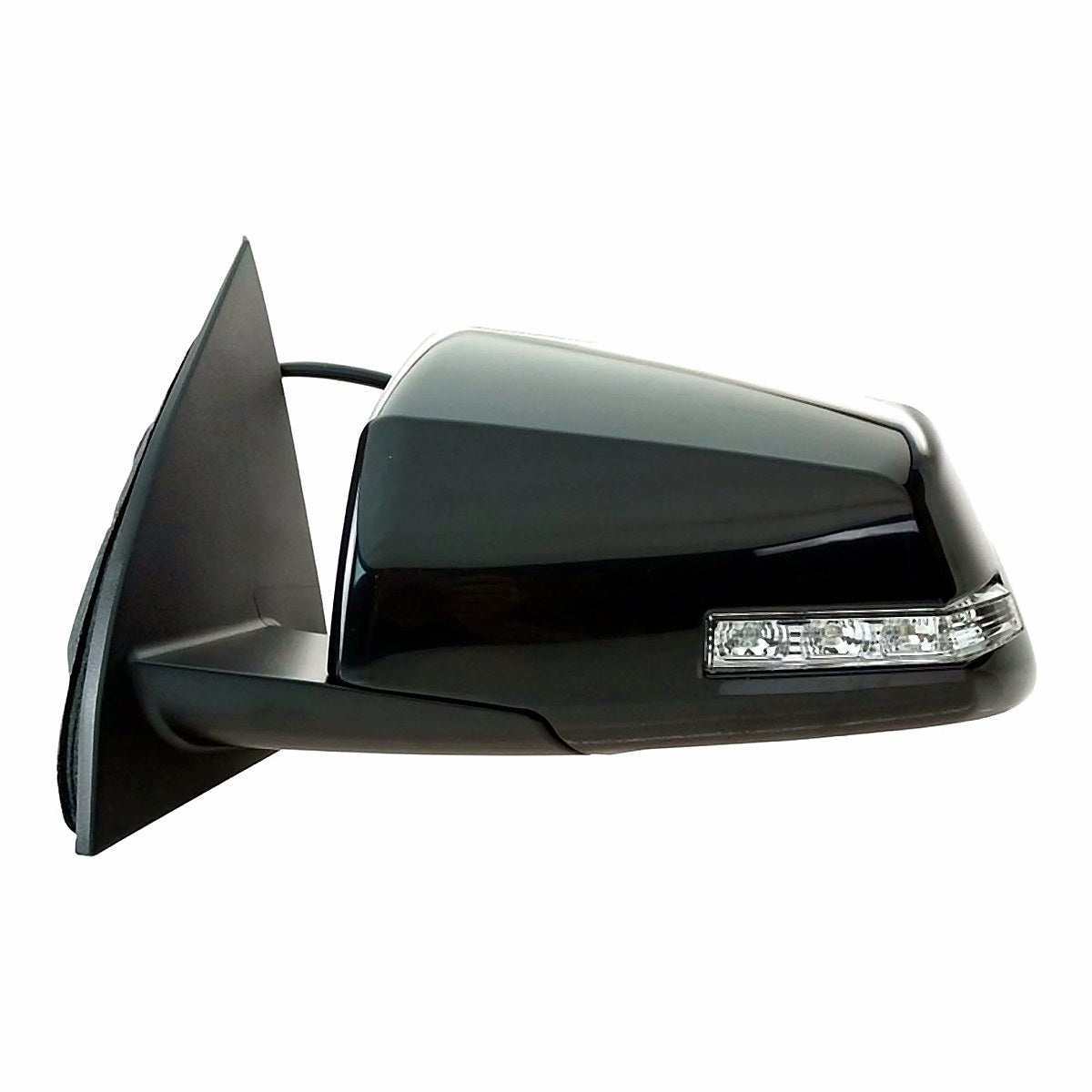 2009-2017 Chevrolet Traverse Door Mirror Driver Side Power Heated With Signal With Spotter Mirror Manual Folding Ptm_GM1320383-3