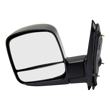 2003-2023 Chevrolet Van Express Door Mirror Driver Side Manual Black Textured Dual Glass_GM1320395