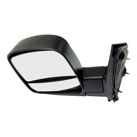 2003-2023 Chevrolet Van Express Door Mirror Driver Side Manual Black Textured Dual Glass_GM1320395-3
