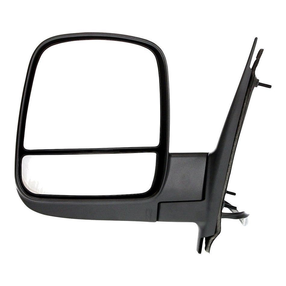 2008-2025 Chevrolet Van Express Door Mirror Driver Side Power Heated Manual Folding Dual Glass Textured_GM1320396