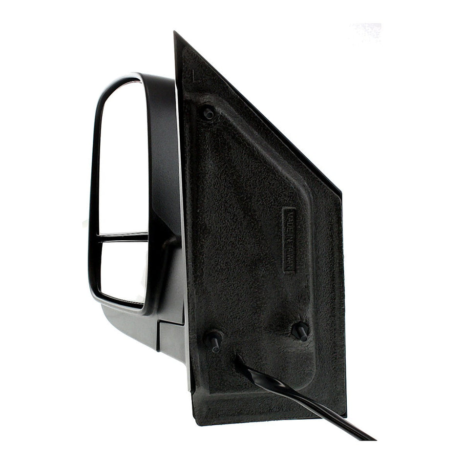 2008-2025 Chevrolet Van Express Door Mirror Driver Side Power Heated Manual Folding Dual Glass Textured_GM1320396-2