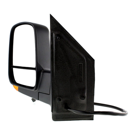 2008-2025 Chevrolet Van Express Door Mirror Driver Side Power Heated With Signal Manual Folding Textured Dual Glass_GM1320397-2