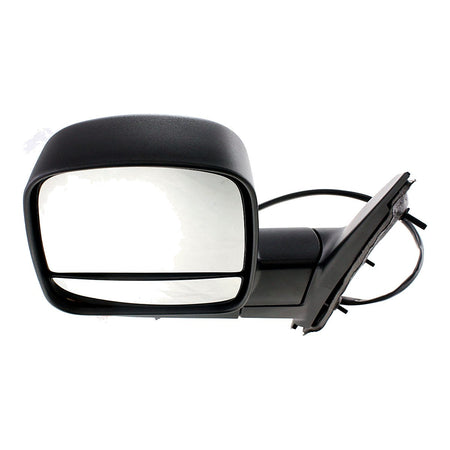 2008-2025 Chevrolet Van Express Door Mirror Driver Side Power Heated With Signal Manual Folding Textured Dual Glass_GM1320397-3