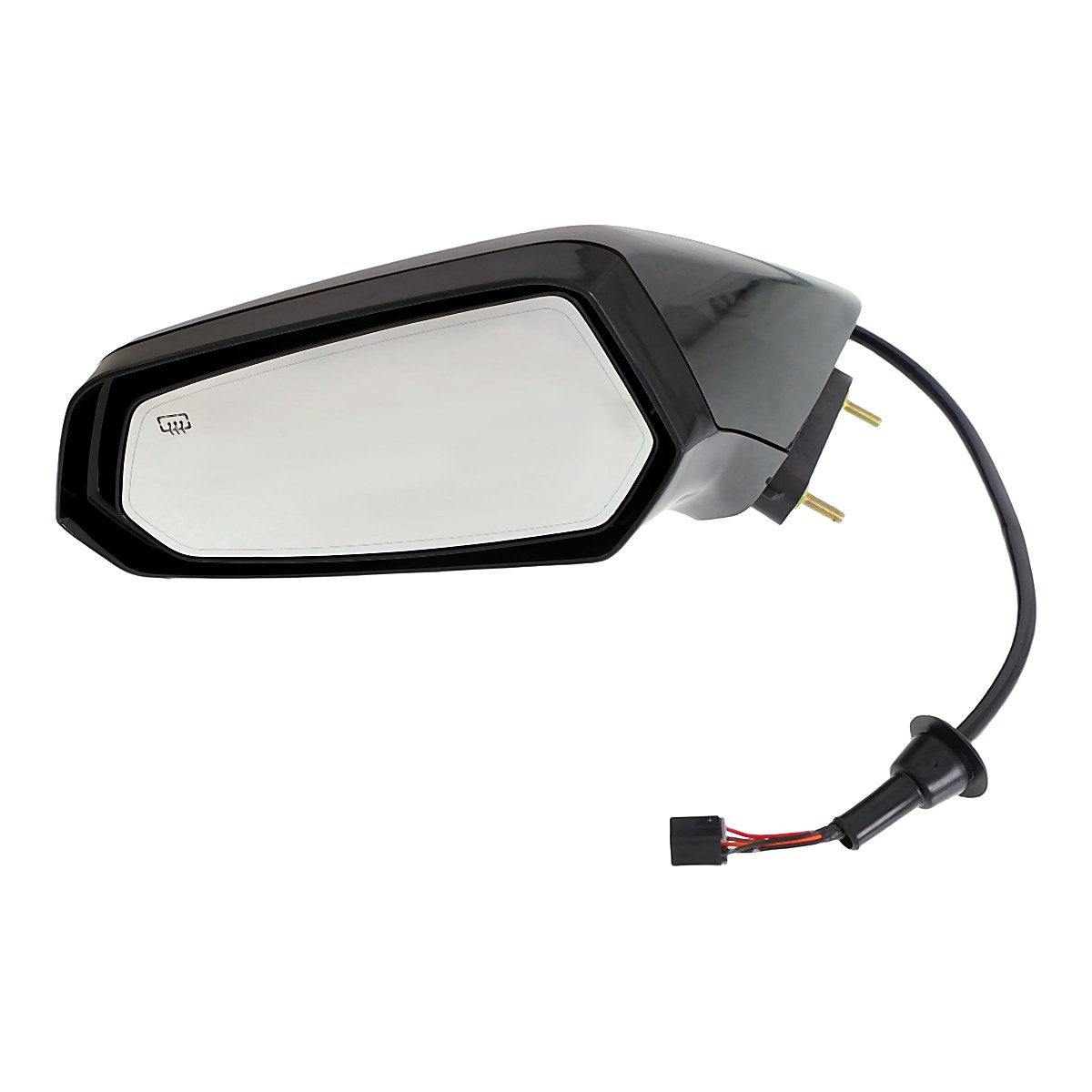 2010-2015 Chevrolet Camaro Door Mirror Driver Side Power Heated Ptm Without Auto Dimming Glass (Oe Has Dimming Glass)_GM1320415