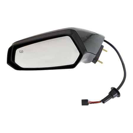 2010-2015 Chevrolet Camaro Door Mirror Driver Side Power Heated Ptm Without Auto Dimming Glass (Oe Has Dimming Glass)_GM1320415