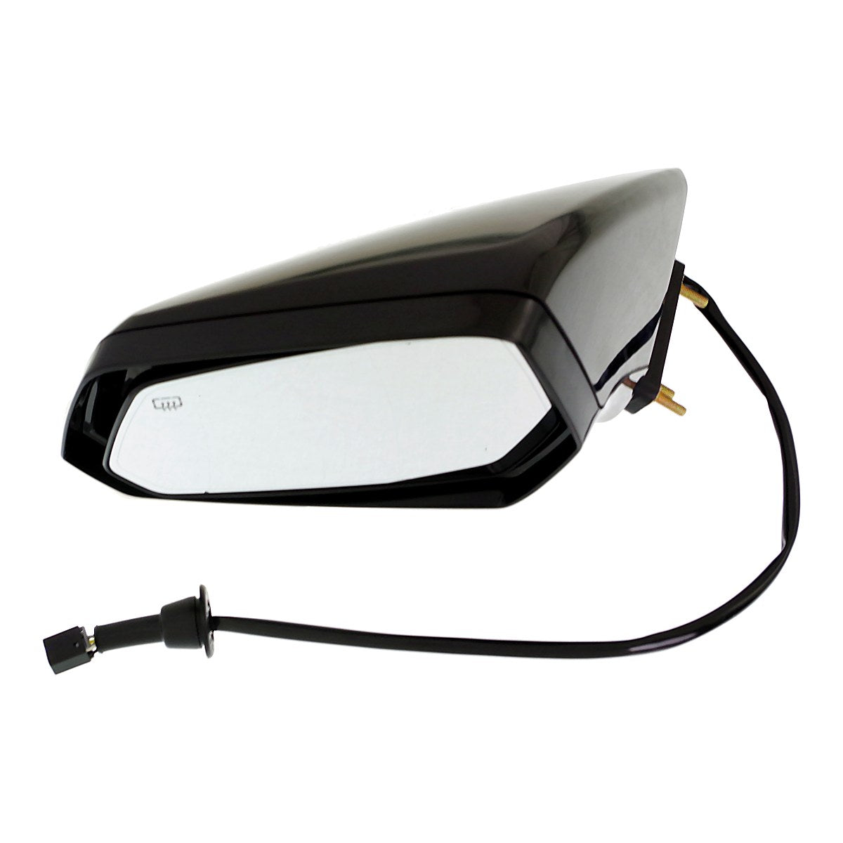 2010-2015 Chevrolet Camaro Door Mirror Driver Side Power Heated Ptm Without Auto Dimming Glass (Oe Has Dimming Glass)_GM1320415-4